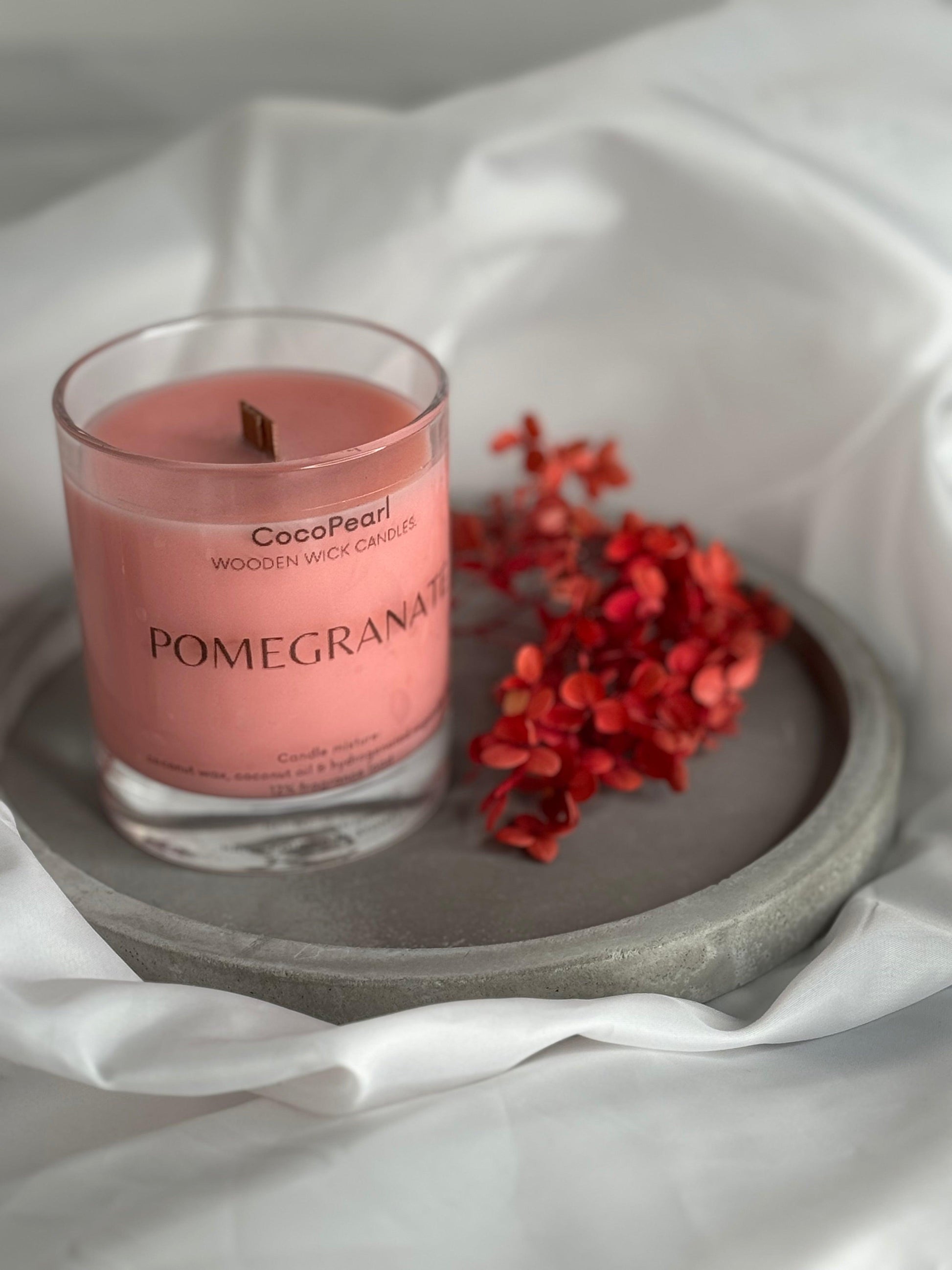 Pomegranate | Wooden wick-0